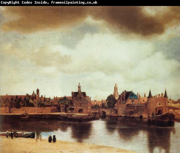 Jan Vermeer View of Delft